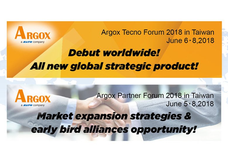 The first Argox Tecno Forum & Argox Partner Forum 2018 in Taiwan