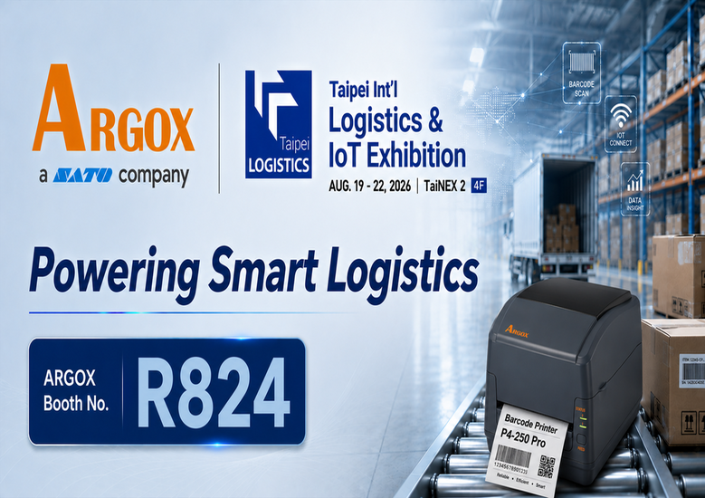 ARGOX to Showcase Smart Logistics Solutions at Taipei International Logistics & IoT Exhibition 2026
