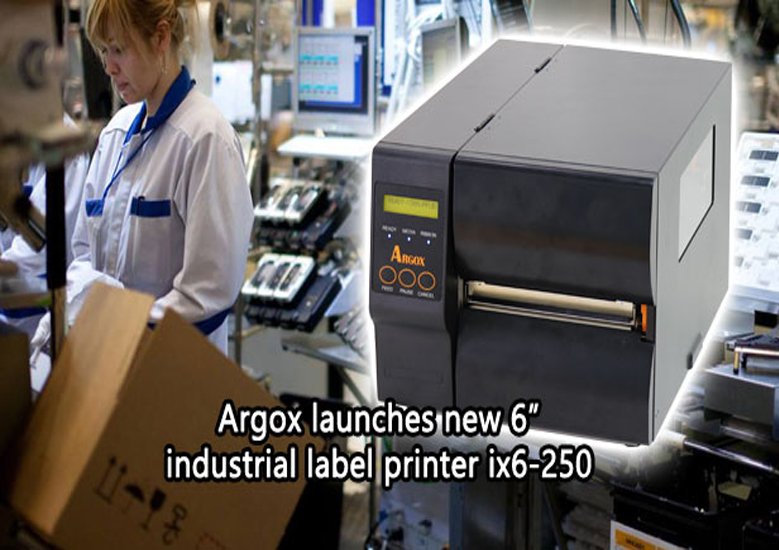 立象科技6吋工業型條碼列印機iX6-250，輕鬆滿足各類不同寬度的標籤列印需求